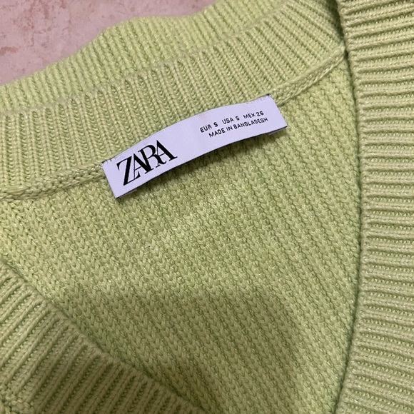 Zara vest green neon💚 - Picture 3 of 3